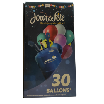 Kit d'hélium pour 30 ballons de Jour de Fête | jourdefete.com