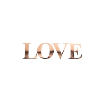 Stickers en forme de lettres - Love - Couleur au choix