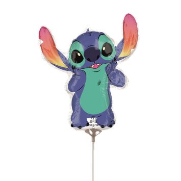 Ballon Stitch en aluminium, à gonfler à l’air pour un anniversaire enfant | jourdefete.com
