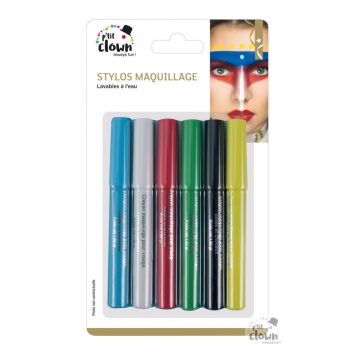 6 stylos de maquillage à l'eau
