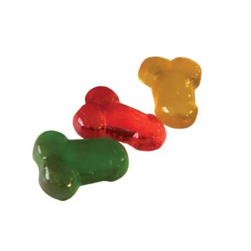 Bonbons pénis aux fruits à sucer