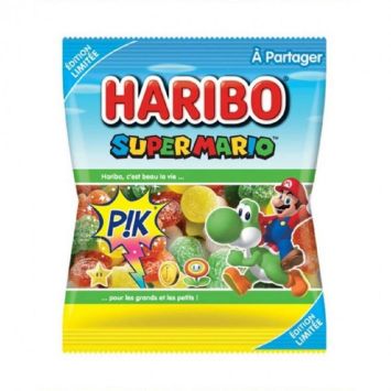 Sachet de bonbons gélifiés - Super Mario Pik - HARIBO - 120 g
