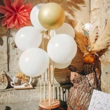 Support pour 7 ballons - Centre de table