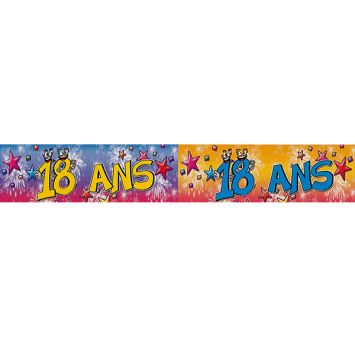 Bannière "18 ans"