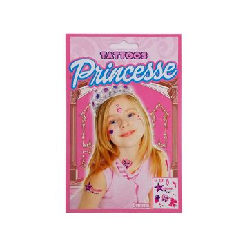 Tatouage temporaire enfant - Princesse