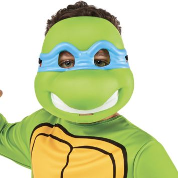 Masque enfant Tortues Ninja Leonardo bandeau bleu | jourdefete.com