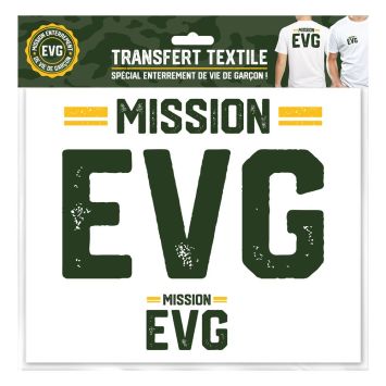 Transfert "Mission EVG" pour homme | jourdefete.com