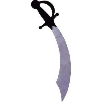 Cimeterre de pirate en mousse - 48 cm