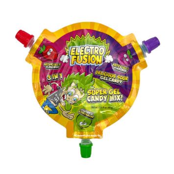 Triple gourde de gelée sucrée - Electro Fusion - 60 g