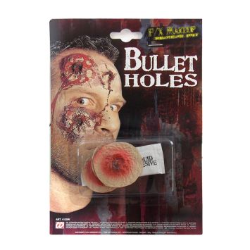 Prothèse de maquillage - Trois impacts de balle