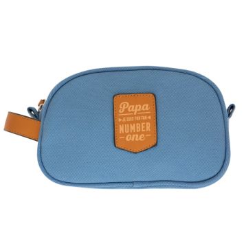 Trousse de Toilette - Papa, je suis ton Fan Number 1 - Mr. Wonderful | jourdefete.com