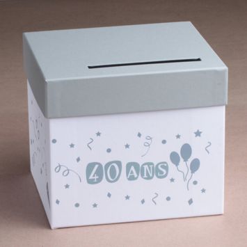 Urne d'anniversaire - 40 ans