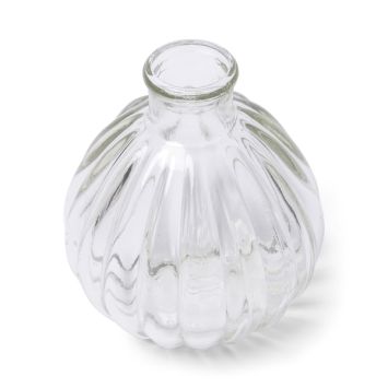Vase boule en verre - Antoinette - 8,5 x 9,5 cm