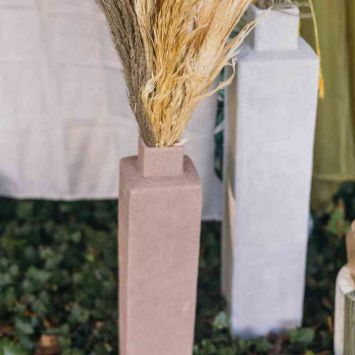 Vase en céramique - Vera - 13 x 60 x 13 cm