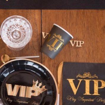 10 Gobelets en carton - Collection VIP