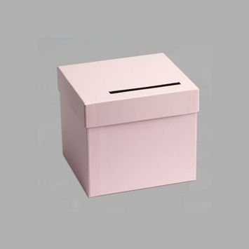 Urne Carrée Rose Tendre
