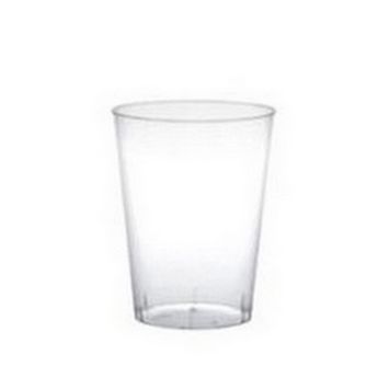 50 verres de dégustation transparents en plastique réutilisable - 5 cl