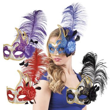 Masque de Venise "Cigno" - Coloris au choix Masque de Venise "Cigno" - Coloris au choix