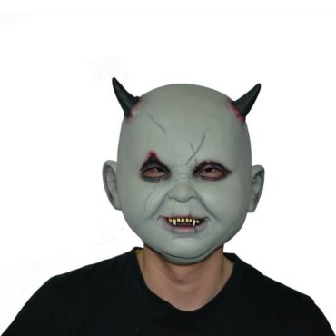 Masque Intégral Bébé Vampire Latex Adulte Masque Intégral Bébé Vampire Latex Adulte