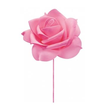 Rose Romantique sur Tige - Rose Rose Romantique sur Tige - Rose