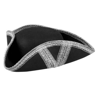 Chapeau de pirate tricorne - Adulte Chapeau de pirate tricorne - Adulte