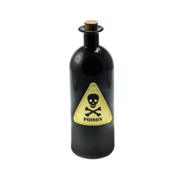 Bouteille en Verre Noire - Poison Bouteille en Verre Noire - Poison