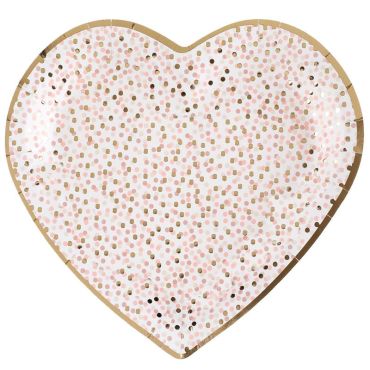 Un lot de 10 assiettes de couleur rose en forme de cœur pour votre événement | jourdefete.com Un lot de 10 assiettes de couleur rose en forme de cœur pour votre événement | jourdefete.com