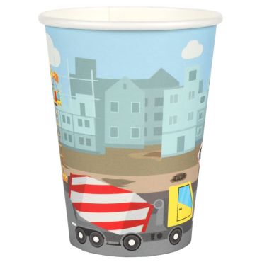 Optez pour ce lot de 10 gobelets sur la table d'anniversaire "En chantier" de votre enfant | jourdefete.com Optez pour ce lot de 10 gobelets sur la table d'anniversaire "En chantier" de votre enfant | jourdefete.com