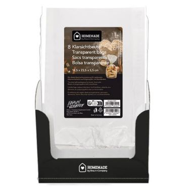 Sachets transparents en cellophane 14,5 x 23,5 cm – idéal pour emballer biscuits et chocolats | jourdefete.com Sachets transparents en cellophane 14,5 x 23,5 cm – idéal pour emballer biscuits et chocolats | jourdefete.com