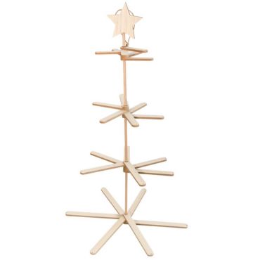 Sapin en Bois à Suspendre - 107 cm Sapin en Bois à Suspendre - 107 cm