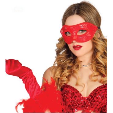 Loup effet transparent - Rouge
