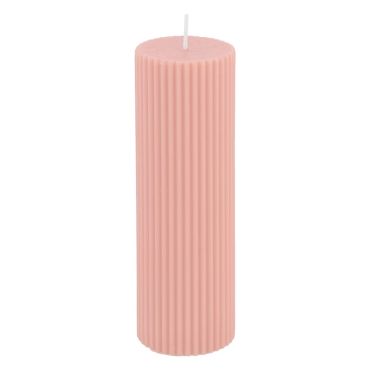 Une bougie pilier cannelée pour votre événement | jourdefete.com Une bougie pilier cannelée pour votre événement | jourdefete.com