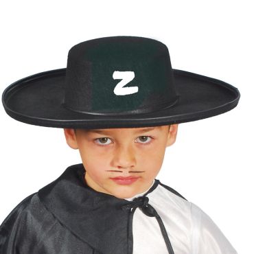 Chapeau de Zorro en Feutre Enfant Chapeau de Zorro en Feutre Enfant