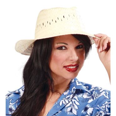 Chapeau de Paille Hawaïen Adulte Chapeau de Paille Hawaïen Adulte