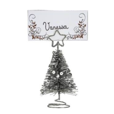 Marque Place - Noël - Sapin Métal avec Sequins - Argent Marque Place - Noël - Sapin Métal avec Sequins - Argent