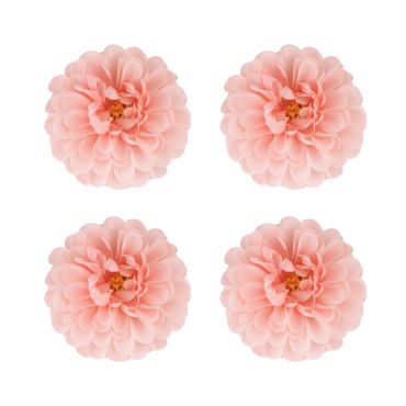 Dahlias décoratifs en tissu rose pour décoration de mariage, baptême et communion | jourdefete.com Dahlias décoratifs en tissu rose pour décoration de mariage, baptême et communion | jourdefete.com