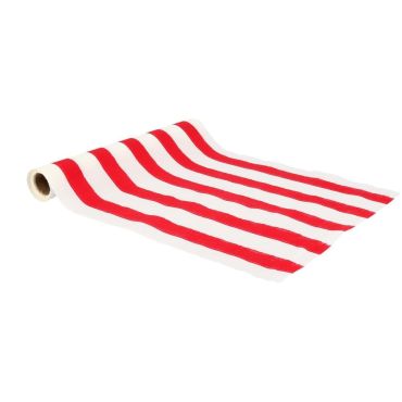 Chemin de table rayé rouge et blanc en rouleau 28 cm x 3 m | jourdefete.com Chemin de table rayé rouge et blanc en rouleau 28 cm x 3 m | jourdefete.com