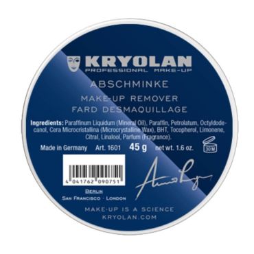 Démaquillant - Kryolan - 45 g Démaquillant - Kryolan - 45 g