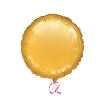 Ballon Hélium Rond Or