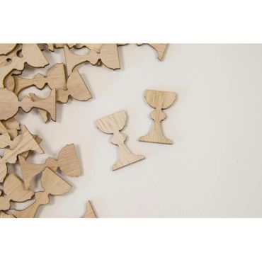 24 décorations de table à parsemer - Calice en bois | jourdefete.com 24 décorations de table à parsemer - Calice en bois | jourdefete.com