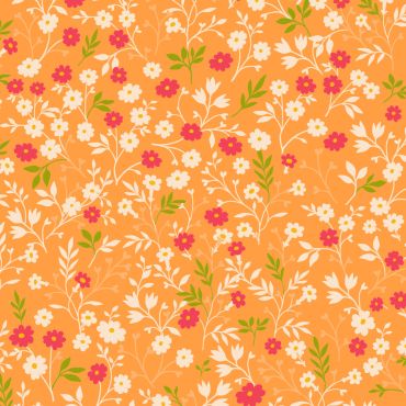 Serviettes cocktail orange à motifs floraux colorés | jourdefete.com Serviettes cocktail orange à motifs floraux colorés | jourdefete.com