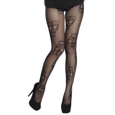 Collants Halloween - Day of the Dead - "La Pelona" Collants Halloween - Day of the Dead - "La Pelona"