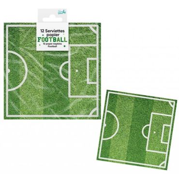 Des serviettes en forme de terrain de foot pour l'anniversaire de votre enfant | jourdefete.com Des serviettes en forme de terrain de foot pour l'anniversaire de votre enfant | jourdefete.com