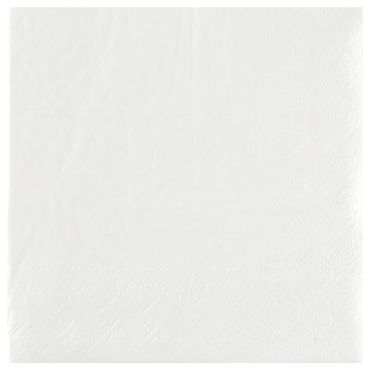 Serviettes en papier blanches avec motifs gaufrés Crystal Rainbow 33x33 cm | jourdefete.com Serviettes en papier blanches avec motifs gaufrés Crystal Rainbow 33x33 cm | jourdefete.com