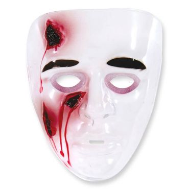 Masque Transparent avec Blessures Sanglantes Masque Transparent avec Blessures Sanglantes