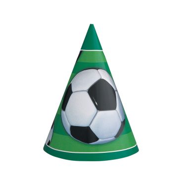 Chapeaux de fête x8 - Collection Soccer Chapeaux de fête x8 - Collection Soccer