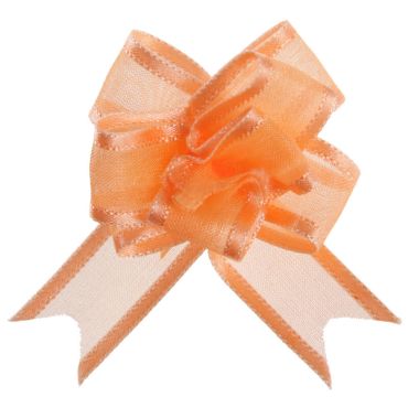 5 Noeuds automatiques Organdi - Corail 5 Noeuds automatiques Organdi - Corail