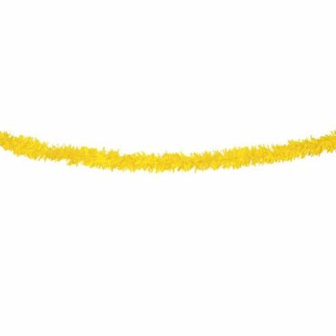 Guirlande Festive à Franges PVC - Jaune Guirlande Festive à Franges PVC - Jaune