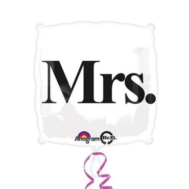 Ballon Métallique Hélium - "Mrs"