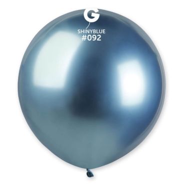 3 ballons shiny couleur bleue de 48 cm | jourdefete.com 3 ballons shiny couleur bleue de 48 cm | jourdefete.com